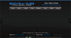 Desktop Screenshot of inhomepersonaltrainerdallas.com